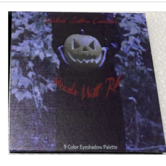 NEW WICKED SISTERS Heads Will Roll Eyeshadow Palette INDIE SOLDOUT HTF HALLOWEEN - Picture 6 of 6